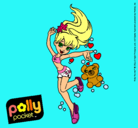 Dibujo Polly Pocket 14 pintado por lini