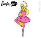 Dibujo Barbie bailarina de ballet pintado por annafigu