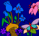 Dibujo Fauna y flora pintado por lurdes22