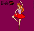 Dibujo Barbie bailarina de ballet pintado por kfbgfgjbrof