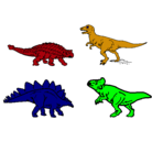 Dibujo Dinosaurios de tierra pintado por JesusCanache