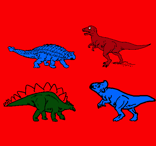 Dinosaurios de tierra