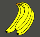 Dibujo Plátanos pintado por josemo