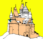 Dibujo Castillo medieval pintado por ss3uoooo