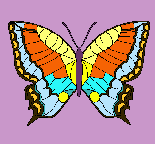 Dibujo Mariposa pintado por MARICEL