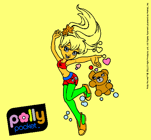 Dibujo Polly Pocket 14 pintado por andreaw