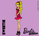 Dibujo Barbie Fashionista 6 pintado por Arnerys