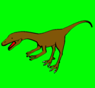 Dibujo Velociraptor II pintado por rainier