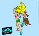 Dibujo Polly Pocket 14 pintado por barbie59