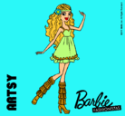 Dibujo Barbie Fashionista 1 pintado por mariaojosverdes