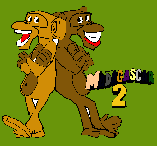 Madagascar 2 Manson y Phil 2