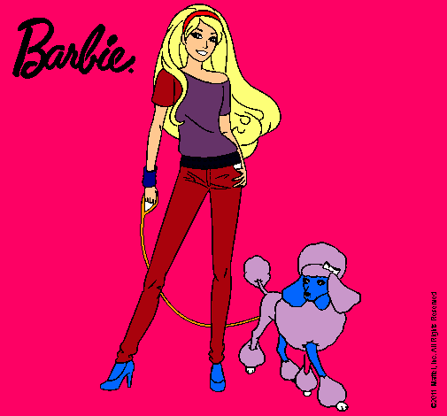 Barbie con look moderno