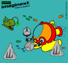 Dibujo Imaginext 2 pintado por SDGHDNJRYIJN