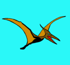 Dibujo Pterodáctilo pintado por 07878