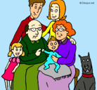 Dibujo Familia pintado por naoni888999