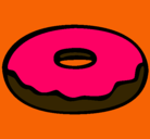 Dibujo Donuts pintado por divis