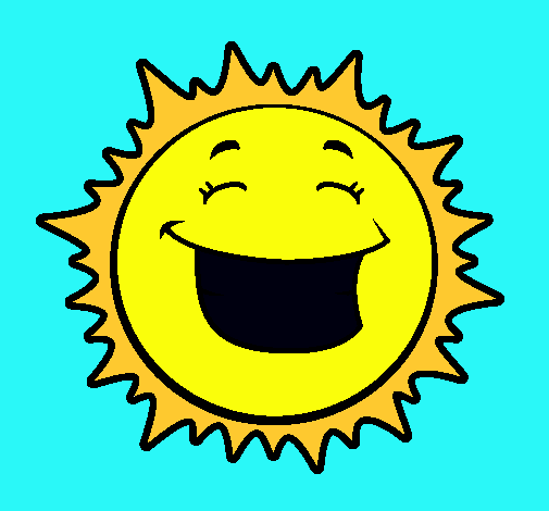 Sol sonriendo