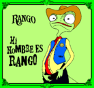 Dibujo Rango pintado por RANGO