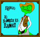 Dibujo Rango pintado por gokujorge