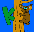 Dibujo Koala pintado por lurdes22