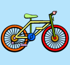 Dibujo Bicicleta pintado por dieguii