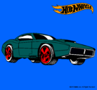 Dibujo Hot Wheels 1 pintado por cristian14