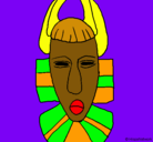 Dibujo Máscara africana pintado por Sarahii 
