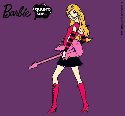 Barbie la rockera