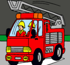 Dibujo Coche de Bomberos pintado por 7tougho7t6yu