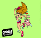 Dibujo Polly Pocket 14 pintado por oralia 