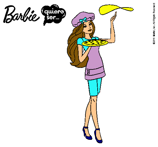 Barbie cocinera