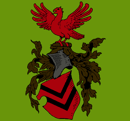 Escudo de armas y aguila 