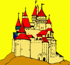 Dibujo Castillo medieval pintado por eduadf