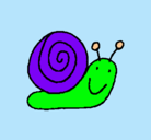 Dibujo Caracol 4 pintado por piliponi