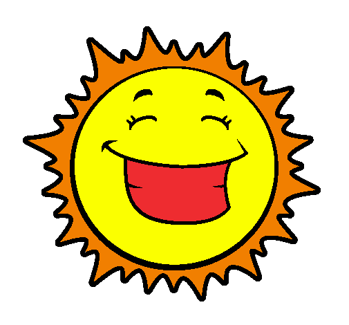 Sol sonriendo