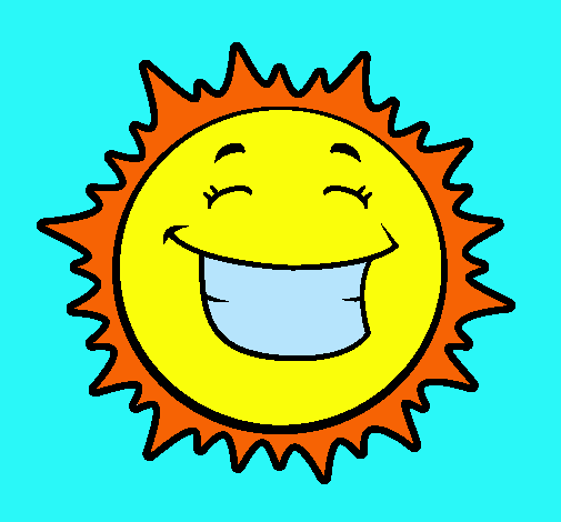 Sol sonriendo