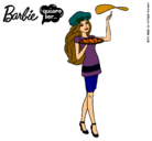 Dibujo Barbie cocinera pintado por Laida