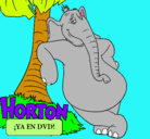 Dibujo Horton pintado por chiaradnhofc
