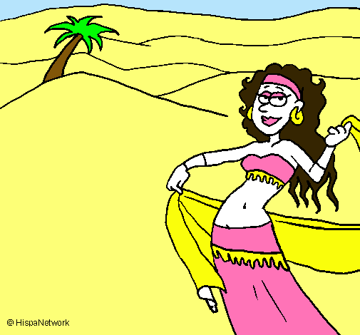 Dibujo Sahara pintado por princesa60