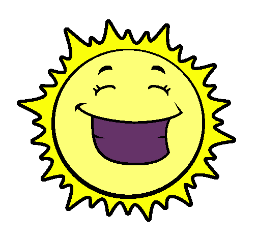 Sol sonriendo