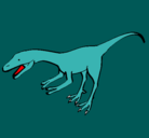 Dibujo Velociraptor II pintado por bryan8