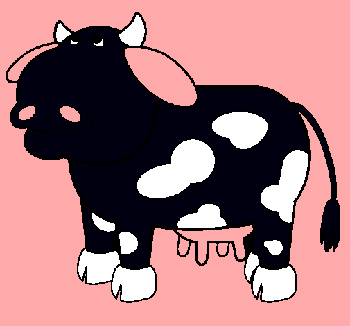 Vaca pensativa