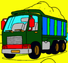 Dibujo Camión de carga pintado por jkiuhy