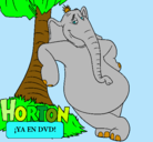 Dibujo Horton pintado por vladi