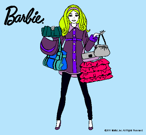 Barbie de compras