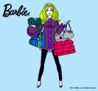 Dibujo Barbie de compras pintado por 259los