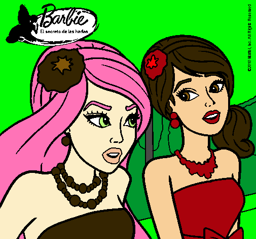 Barbie y su amiga