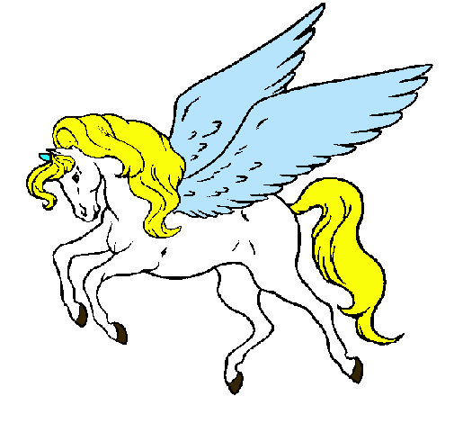 Pegaso volando