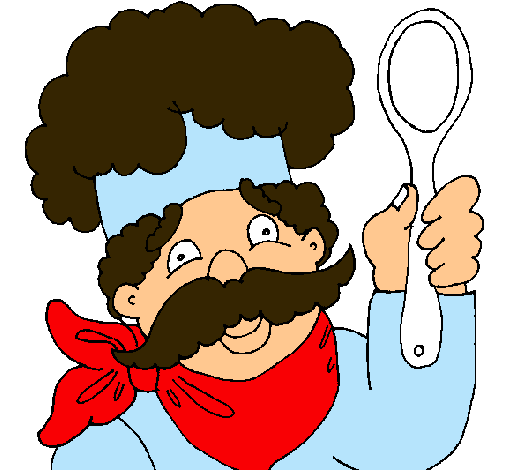 Chef con bigote