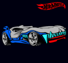 Dibujo Hot Wheels 3 pintado por jeff